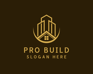 Building Property Broker logo design