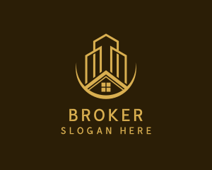 Building Property Broker logo design