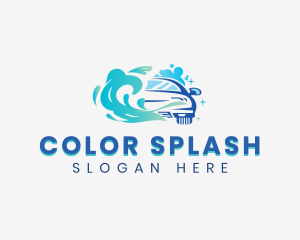 Water Splash Auto Detailing logo design