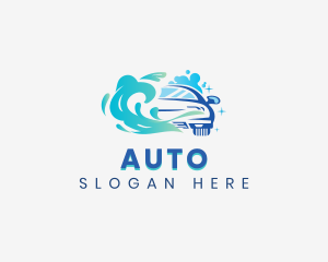 Water Splash Auto Detailing logo design