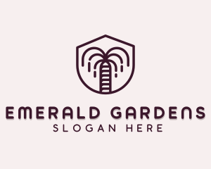 Garden Tree Planting logo design