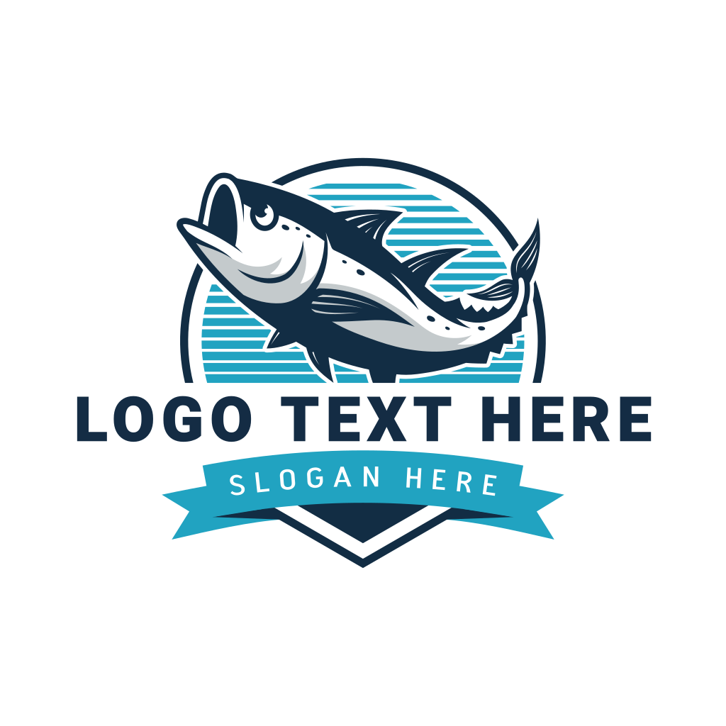 Fish Aquatic Seafood Logo | BrandCrowd Logo Maker