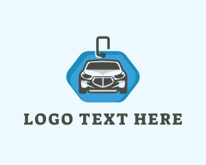 Motor - Car Vehicle Tag logo design