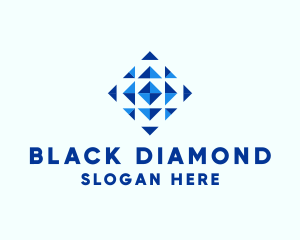 Diamond Jewelry Technology logo design