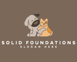 Hound - Pet Dog Cat Veterinary logo design