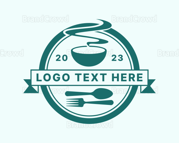 Kitchen Food Eatery Logo