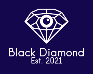 Elegant Diamond Eye logo design