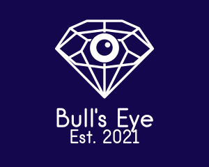 Elegant Diamond Eye logo design