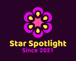 Flower Star Decoration logo design