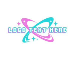 Arcade - Galaxy Star Orbit logo design