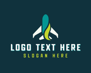 Freight - Plane Forwarding Courier logo design