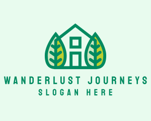 Sustainability - Tree Leaf House logo design