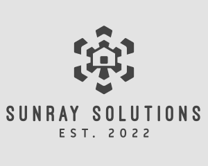 Sunray - Sunrays House Property logo design