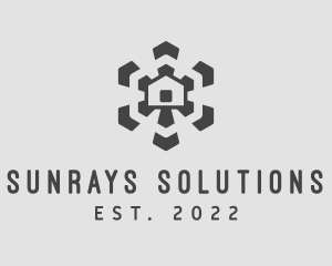 Sunrays House Property logo design