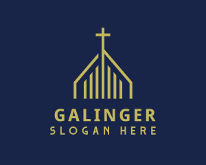 Pastoral - Golden Cross Parish logo design