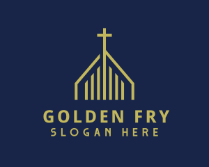 Golden Cross Parish logo design