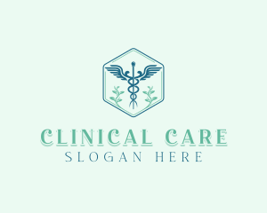 Healthcare Clinic Laboratory logo design