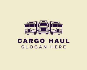 Fleet Logistics Truck logo design