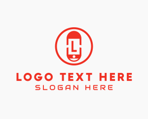 Vitamin - Gadget Phone Capsule logo design