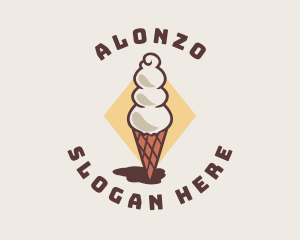 Ice Cream Parlor logo design