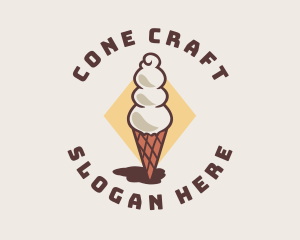 Cone - Ice Cream Parlor logo design
