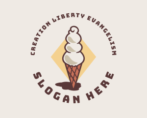 Ice Cream Parlor logo design