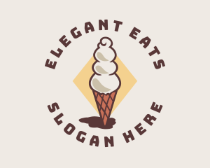 Ice Cream Parlor logo design