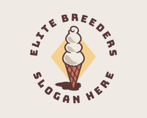 Ice Cream Parlor logo design