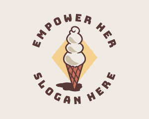 Ice Cream Parlor logo design