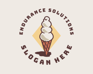 Ice Cream Parlor logo design