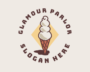 Ice Cream Parlor logo design