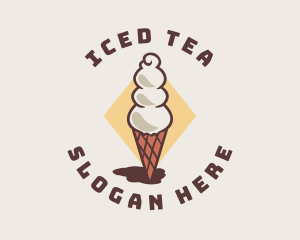 Ice Cream Parlor logo design