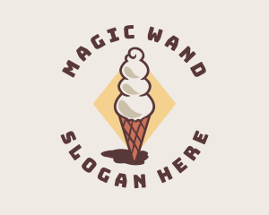 Ice Cream Parlor logo design