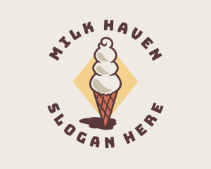 Dairy - Ice Cream Parlor logo design
