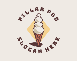 Ice Cream Parlor logo design