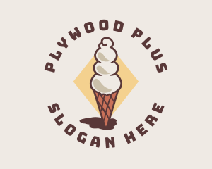 Ice Cream Parlor logo design