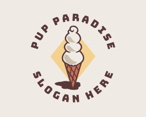 Ice Cream Parlor logo design