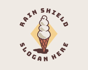 Ice Cream Parlor logo design