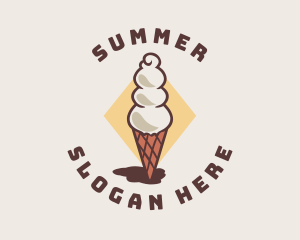 Ice Cream Parlor logo design