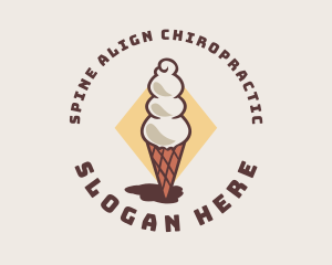 Ice Cream Parlor logo design