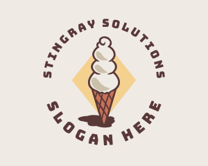 Ice Cream Parlor logo design