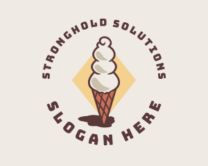 Ice Cream Parlor logo design