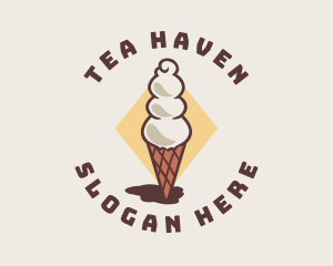 Ice Cream Parlor logo design