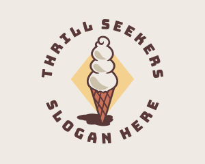 Ice Cream Parlor logo design