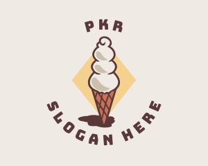 Ice Cream Parlor logo design