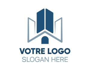 Industry - House Roof Repair logo design
