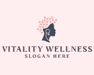 Woman Tree Wellness logo design