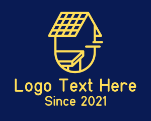 Sustainable Energy - Yellow Furniture House logo design