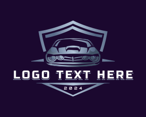 Restoration - Car Detailing Automotive logo design