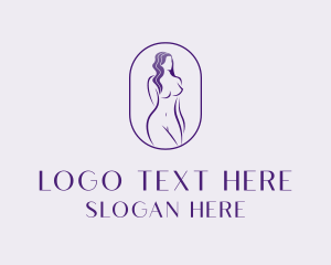 Waxing - Beauty Sexy Woman logo design